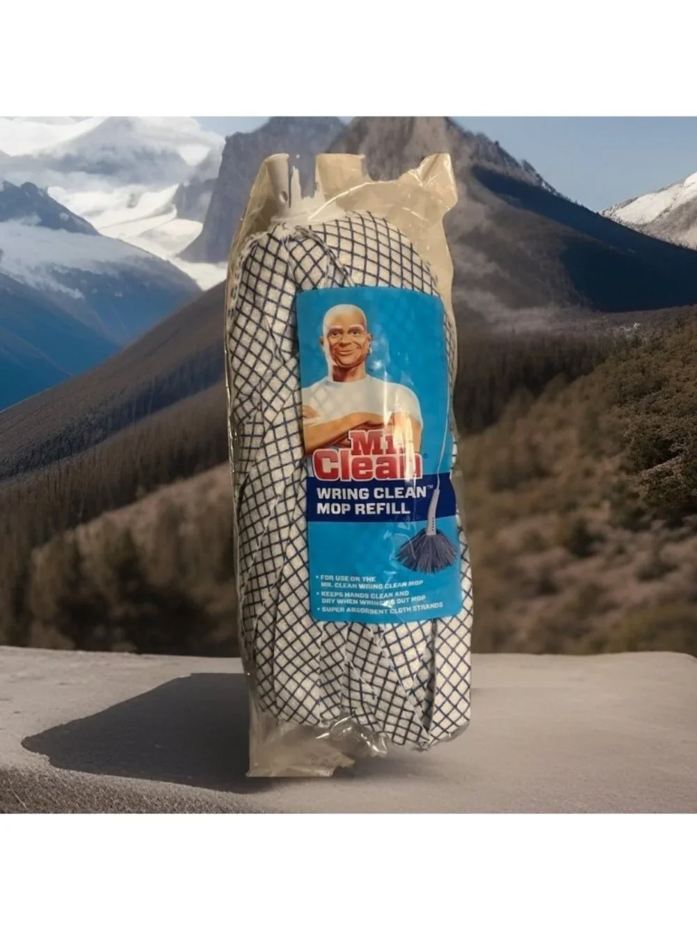 NEW Mr Clean Wring Clean Mop Refill Cleaning‎ Replacement Head